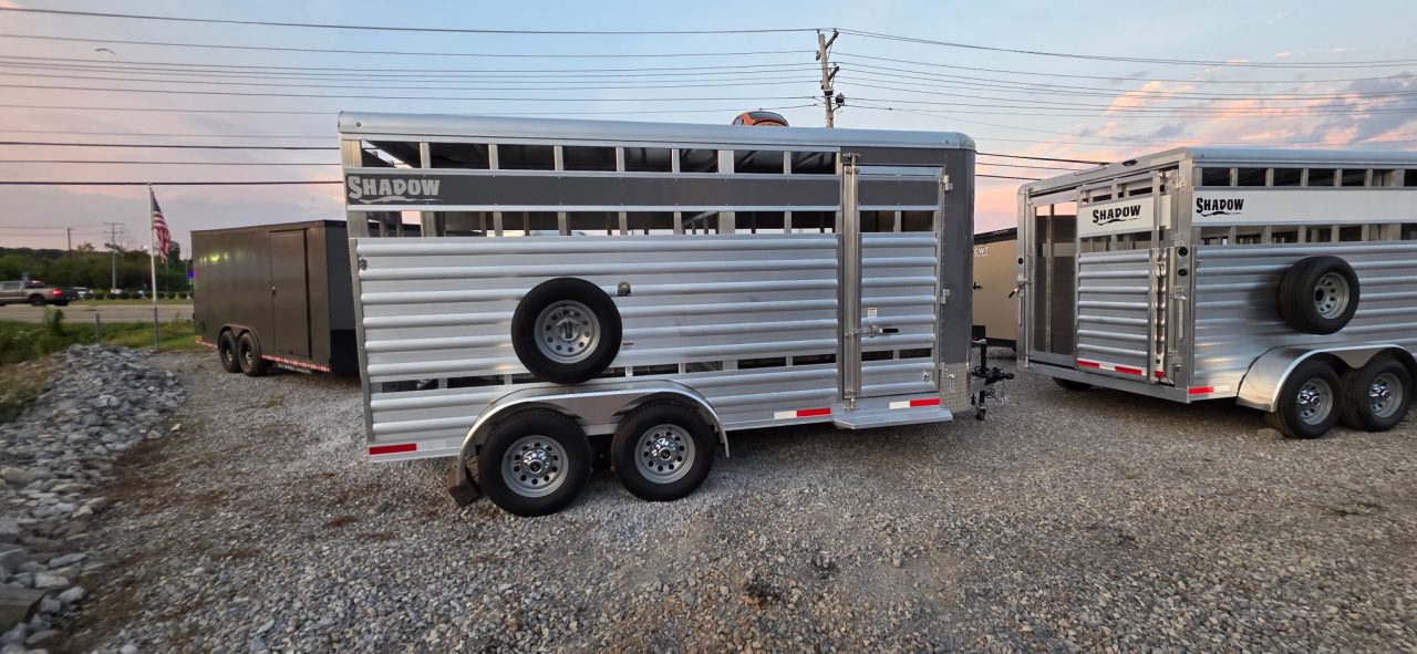 New 2027 Shadow 16' RANCHER Stock / Stock Combo Trailer