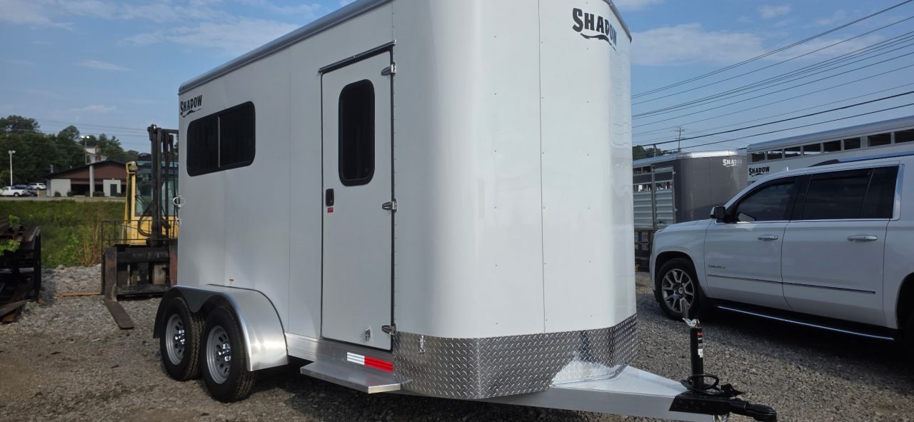 New 2027 Shadow 2 HORSE STABLEMATE Stock / Stock Combo Trailer