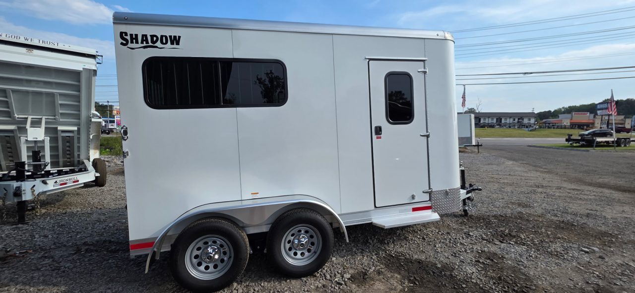 New 2027 Shadow 2 HORSE STABLEMATE Stock / Stock Combo Trailer