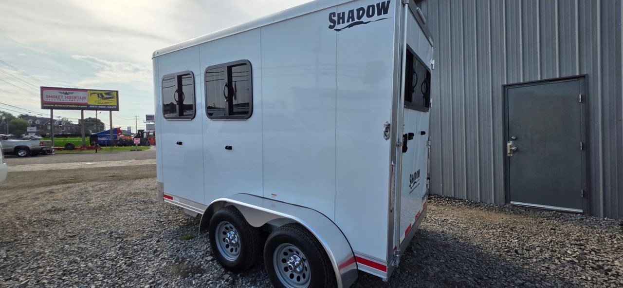 New 2027 Shadow 2 HORSE STABLEMATE Stock / Stock Combo Trailer