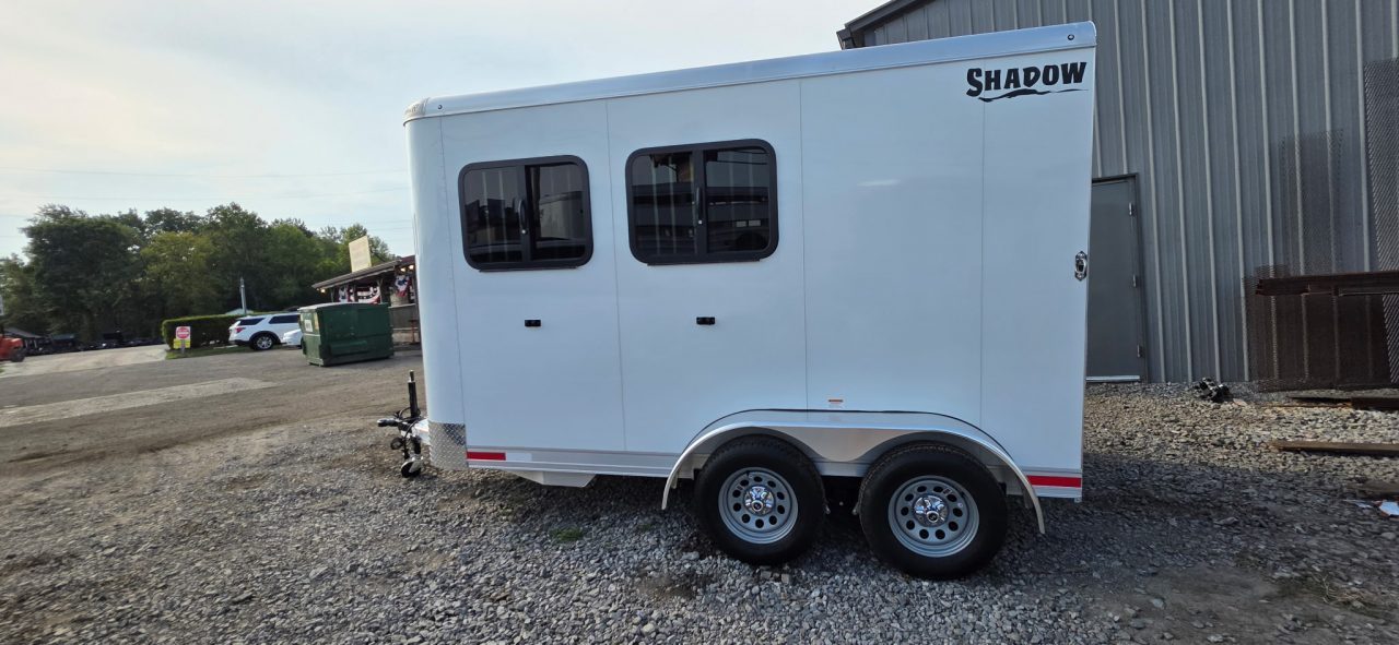 New 2027 Shadow 2 HORSE STABLEMATE Stock / Stock Combo Trailer