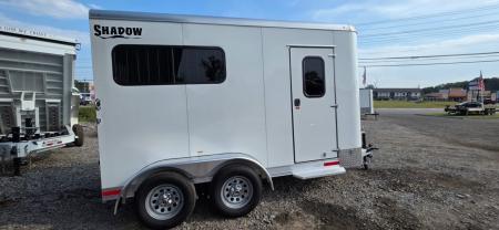 New 2027 Shadow 2 HORSE STABLEMATE Stock / Stock Combo Trailer