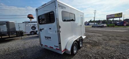 New 2027 Shadow 2 HORSE STABLEMATE Stock / Stock Combo Trailer
