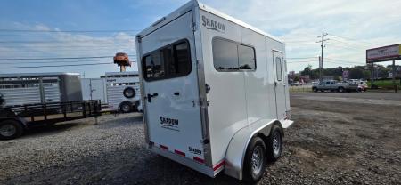 New 2027 Shadow 2 HORSE STABLEMATE Stock / Stock Combo Trailer