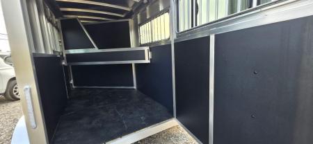 New 2027 Shadow 2 HORSE STABLEMATE Stock / Stock Combo Trailer