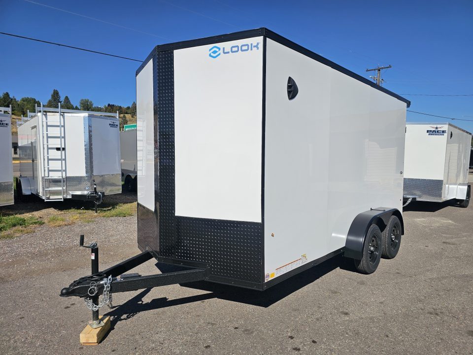 New 2027 Look ST DLX 7x14 7k Cargo Trailer