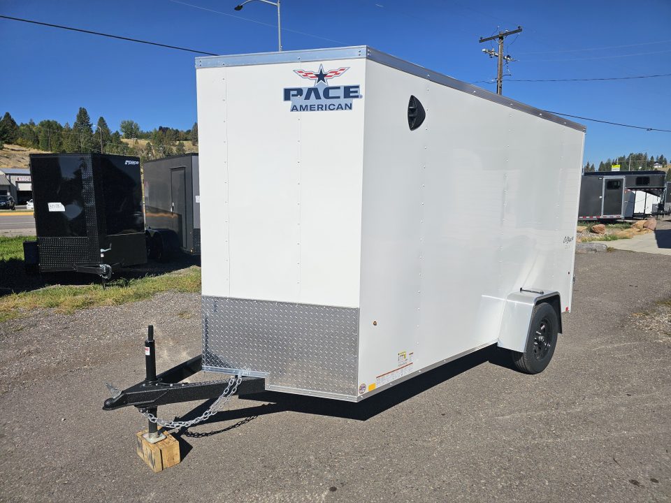New 2027 Pace 6x12 Enclosed Cargo Trailer