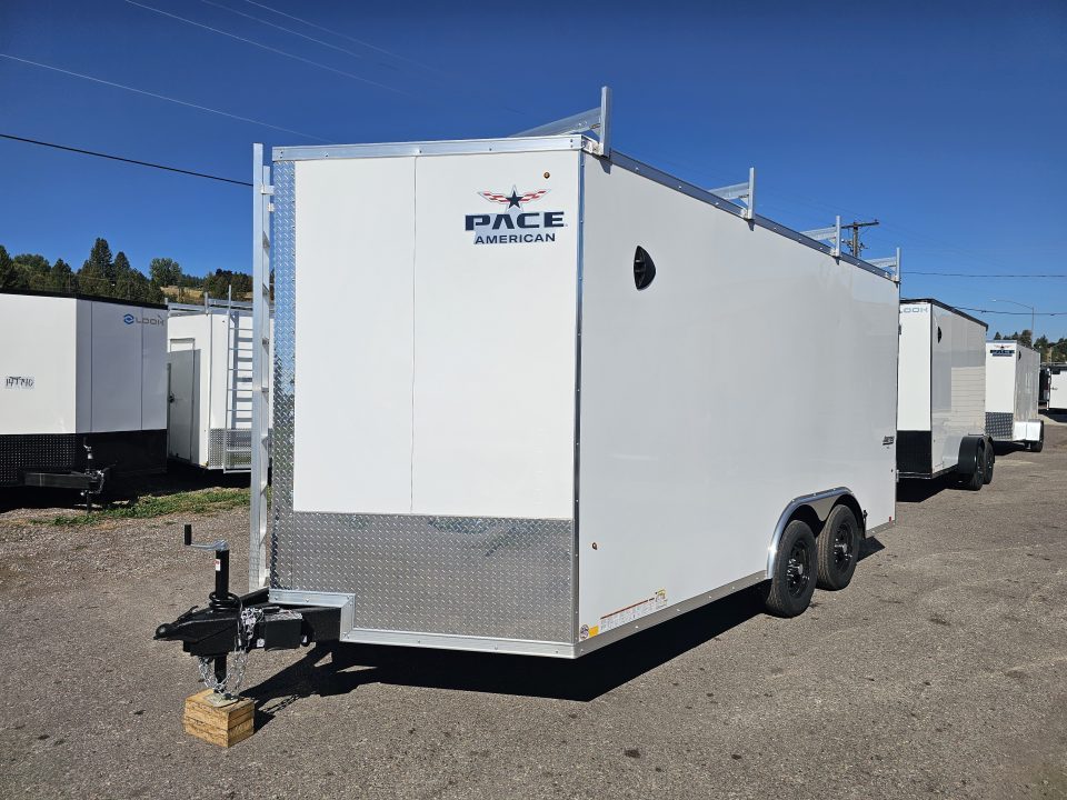 New 2027 Pace 8.5x16 Contractor Enclosed Cargo Trailer