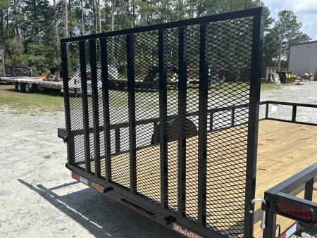 New 2027 PERFECT SIDE BY SIDE TRAILER, Down 2 Earth Trailers 82X14 Utility Trailer, #5200 Non Brake Axle, Reinforced Tubing Gate – Spring assisted