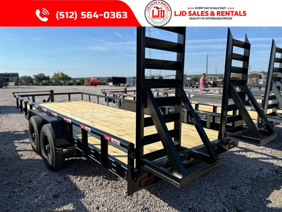 New 2026 Tiger - Heavy Duty Equipment Trailer 83' X 20' - 14K GVWR