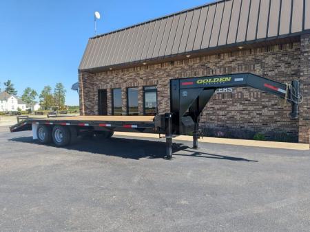 New 2027 Golden Trailers 20+5 20K Flatbed Trailer
