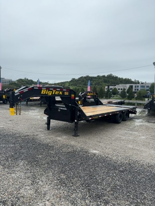 New 2027 Big Tex Trailers 102'x25 (20+5) 25GN Deckover Trailer