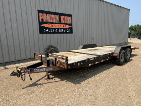 Used 2016 Load Trail 22' Tiltbed Equipment Tilt Trailer
