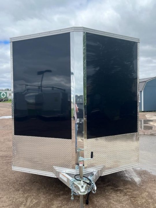 New 2027 ALCOM 7.5x16 All Aluminum Extra Height Cargo / Enclosed Trailer