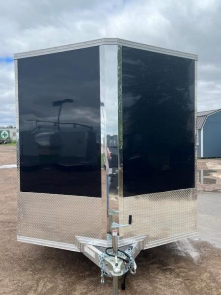 New 2027 ALCOM 7.5x16 All Aluminum Extra Height Cargo / Enclosed Trailer