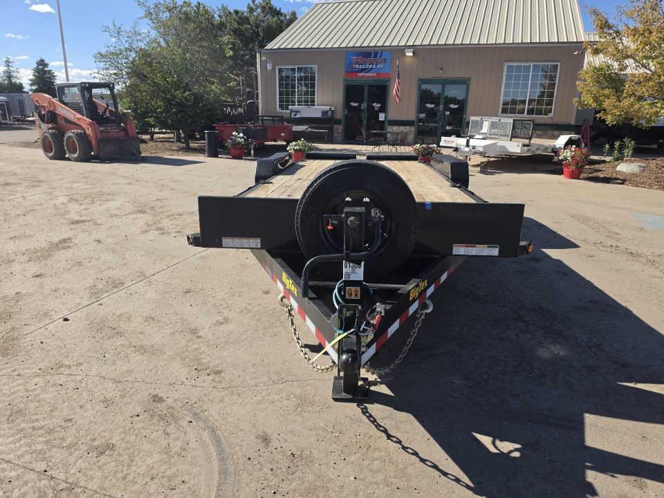 Used 2024 Big Tex 16EH-20D3A-MRBK Flatbed Trailer