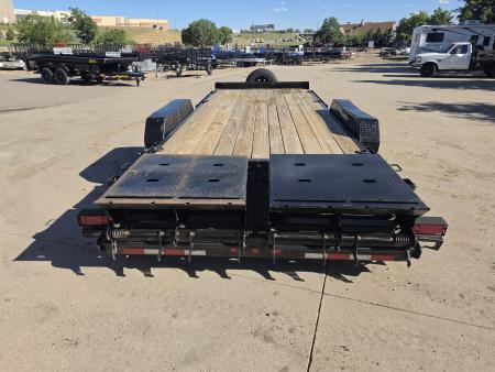 Used 2024 Big Tex 16EH-20D3A-MRBK Flatbed Trailer