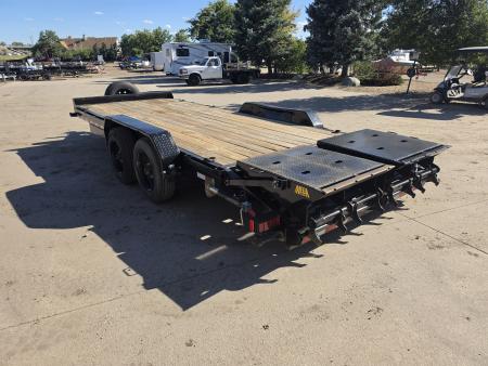 Used 2024 Big Tex 16EH-20D3A-MRBK Flatbed Trailer
