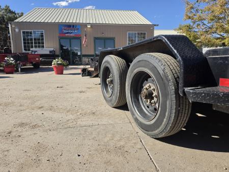 Used 2024 Big Tex 16EH-20D3A-MRBK Flatbed Trailer