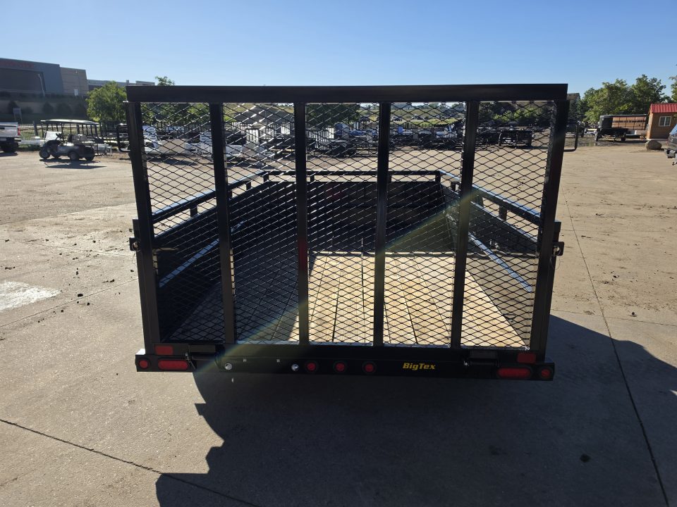 Used 2025 Big Tex 35SV-10BK Utility Trailer