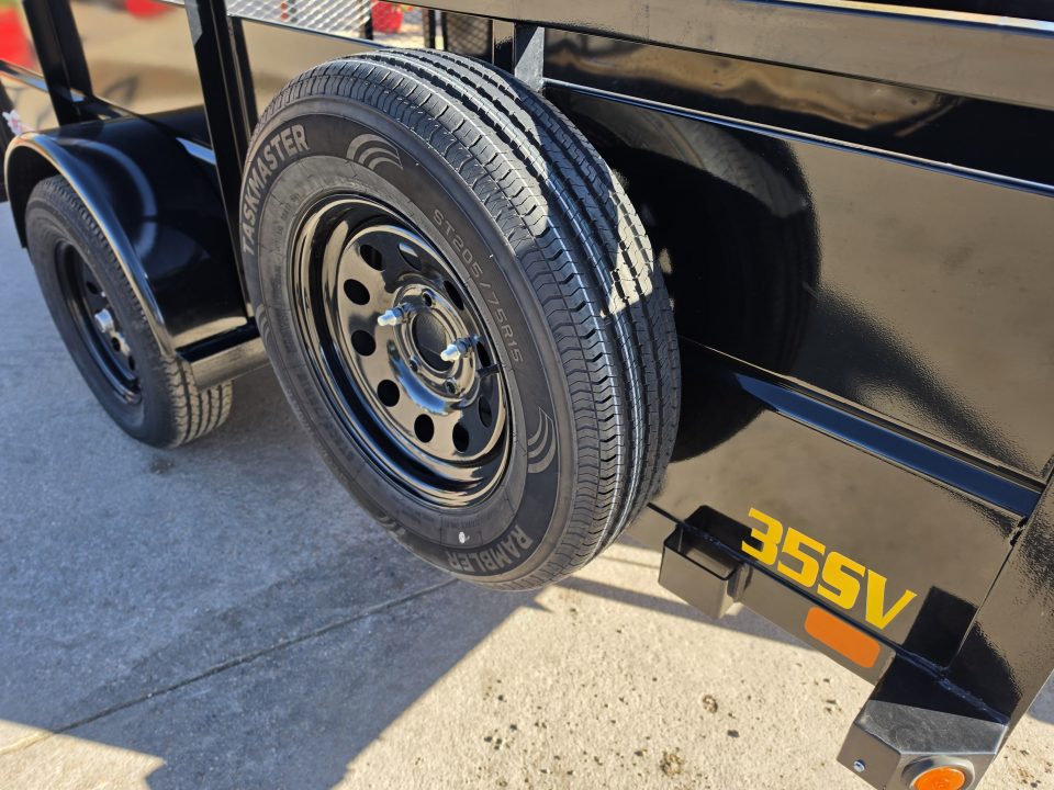 Used 2025 Big Tex 35SV-10BK Utility Trailer