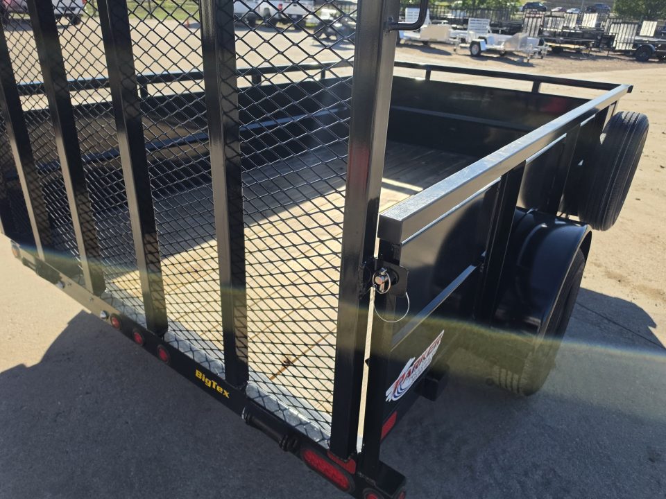 Used 2025 Big Tex 35SV-10BK Utility Trailer