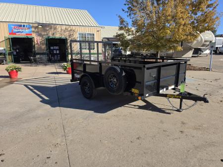Used 2025 Big Tex 35SV-10BK Utility Trailer