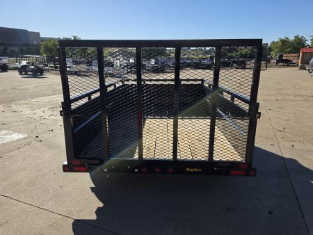 Used 2025 Big Tex 35SV-10BK Utility Trailer