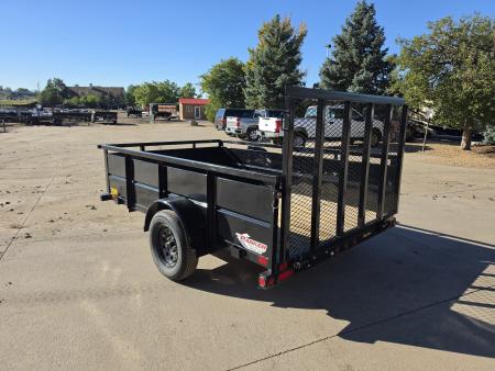 Used 2025 Big Tex 35SV-10BK Utility Trailer