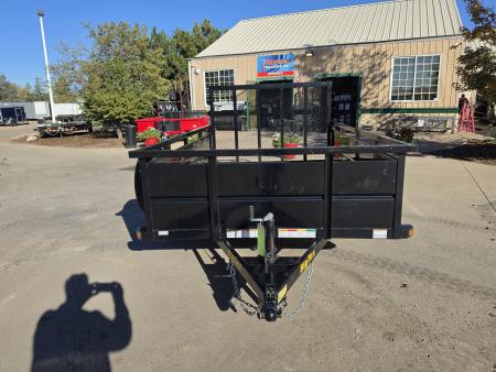 Used 2025 Big Tex 35SV-10BK Utility Trailer