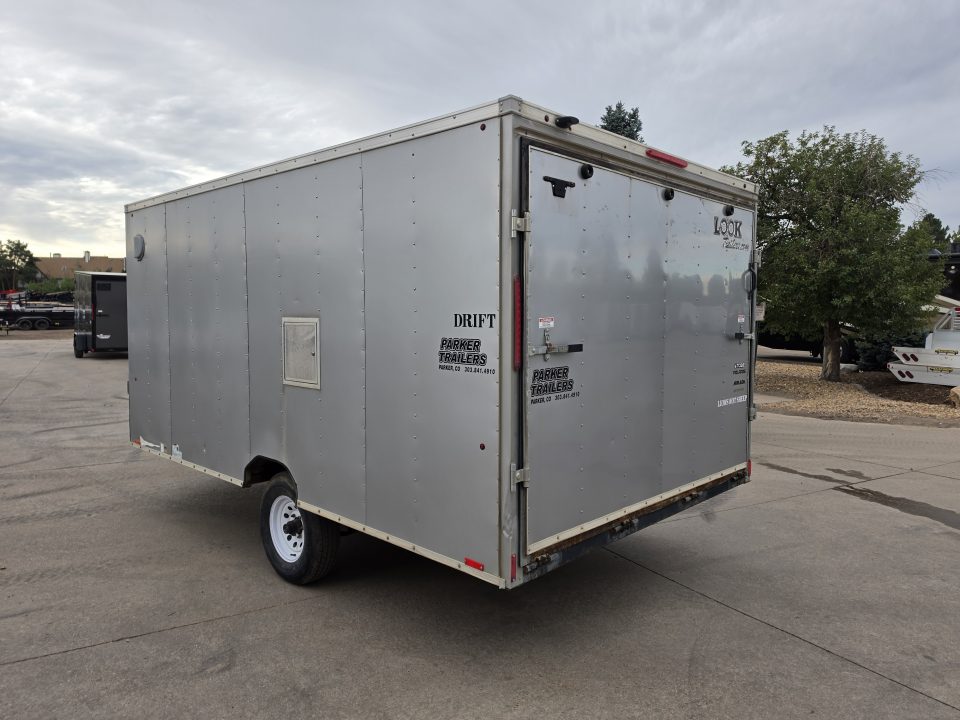 Used 2018 Look Trailers EDFT 85C14SE3 Cargo / Enclosed Trailer