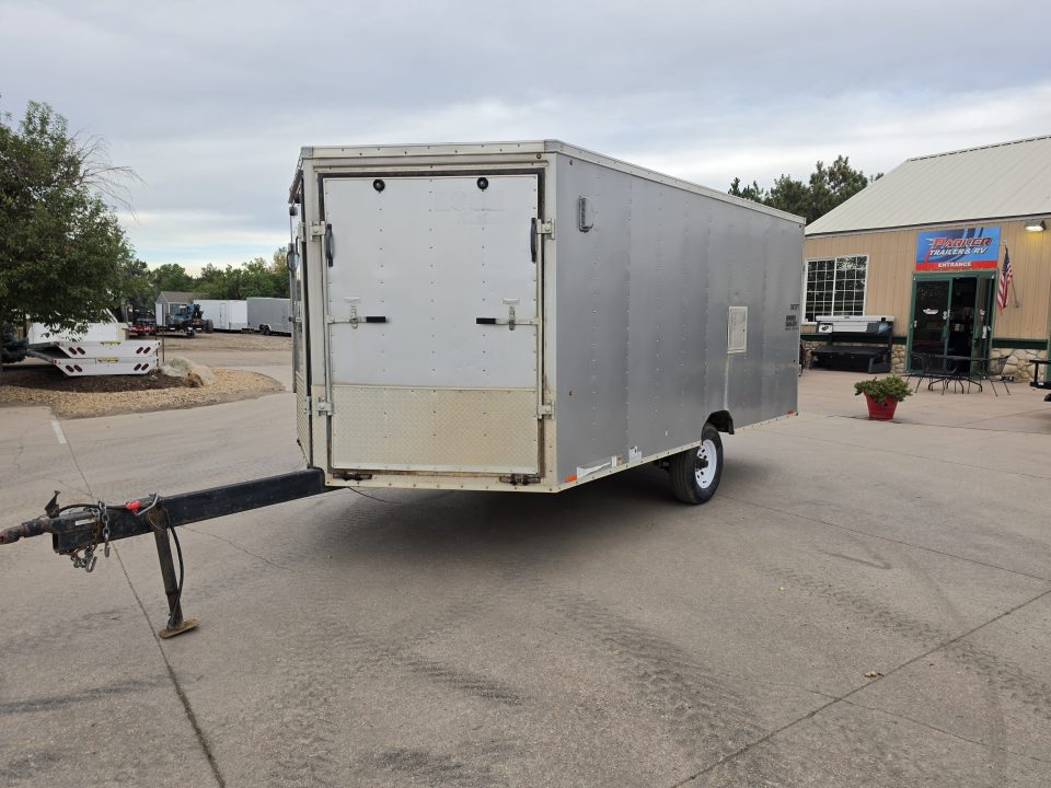 Used 2018 Look Trailers EDFT 85C14SE3 Cargo / Enclosed Trailer