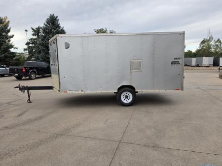 Used 2018 Look Trailers EDFT 85C14SE3 Cargo / Enclosed Trailer