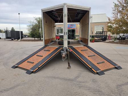 Used 2018 Look Trailers EDFT 85C14SE3 Cargo / Enclosed Trailer