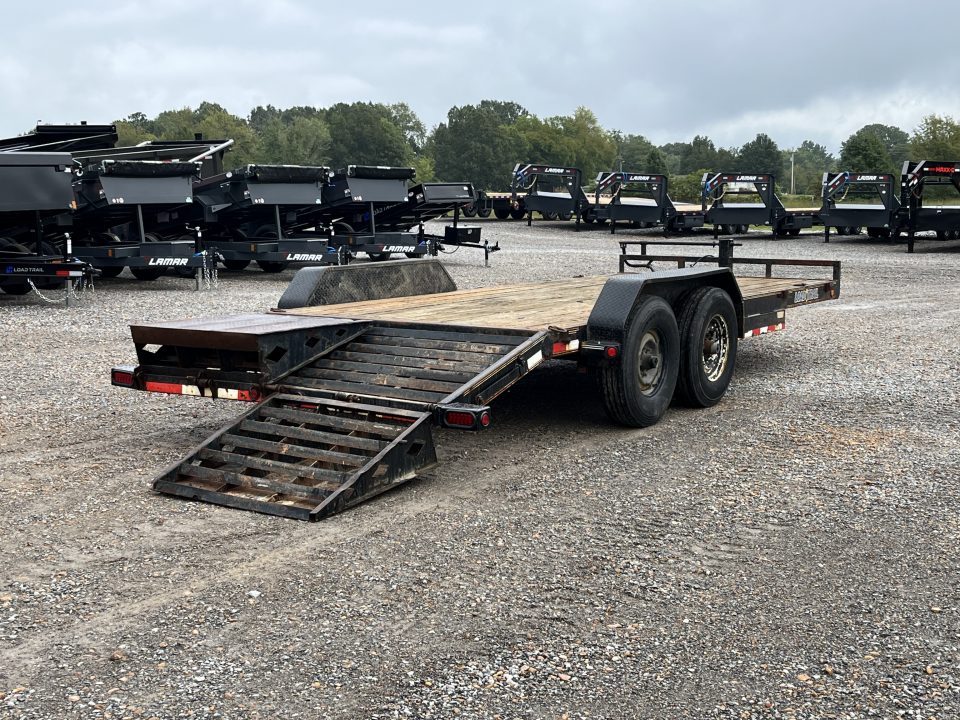 Used 2014 Load Trail 83"x20' 14k Equipment Trailer