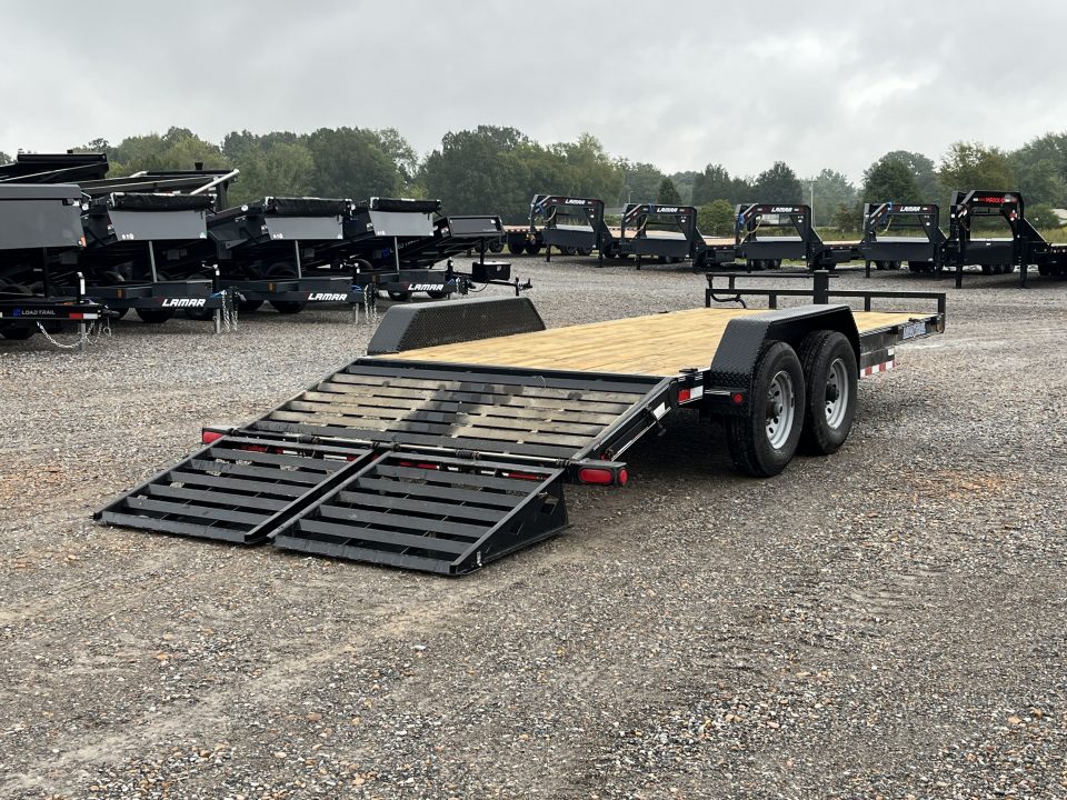 Used 2013 Load Trail 83"x20' 14k Equipment Trailer
