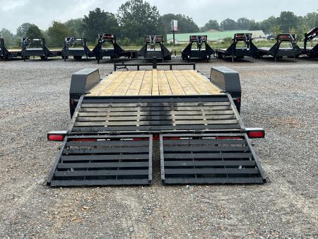 Used 2013 Load Trail 83"x20' 14k Equipment Trailer