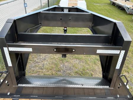 New 2027 Diamond C FMAX208MR/XDR Equipment Trailer WITH MAX RAMPS; 28’X102”;ELECTRIC DRUM BRAKES WITH *ABS*; DUAL 20K 2 SPEED SIMOL JACKS; SPARE MOUNT UNDER FRAME; ENGINEERED FRAME W/3” I BEAM ON 16” CENTERS
