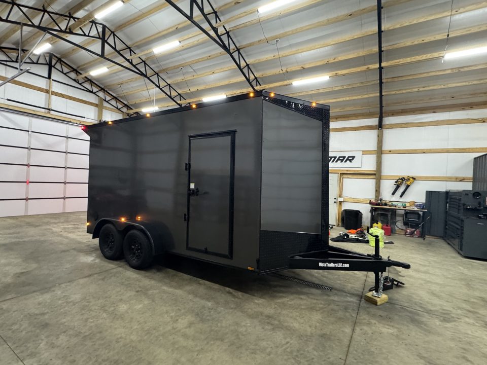 New 2027 Triple R Trailers 7x14x7'2TA Cargo / Enclosed Trailer