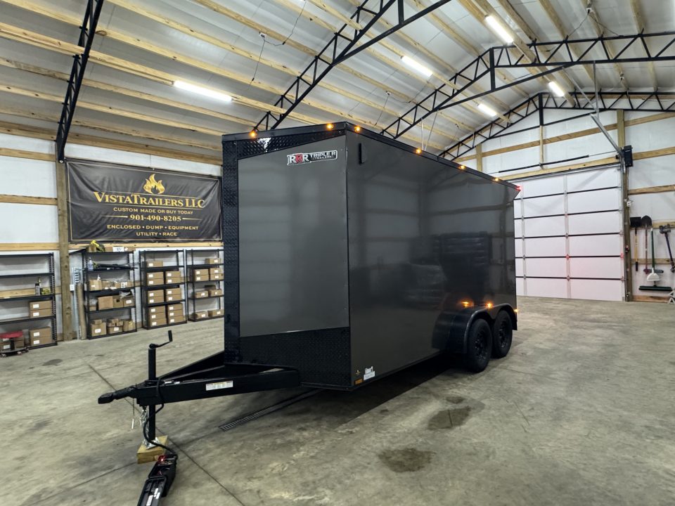 New 2027 Triple R Trailers 7x14x7'2TA Cargo / Enclosed Trailer