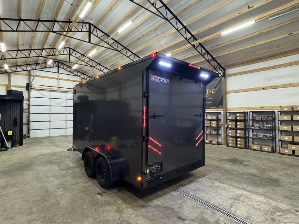 New 2027 Triple R Trailers 7x14x7'2TA Cargo / Enclosed Trailer