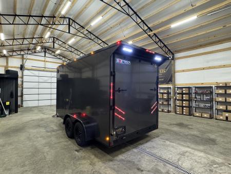 New 2027 Triple R Trailers 7x14x7'2TA Cargo / Enclosed Trailer