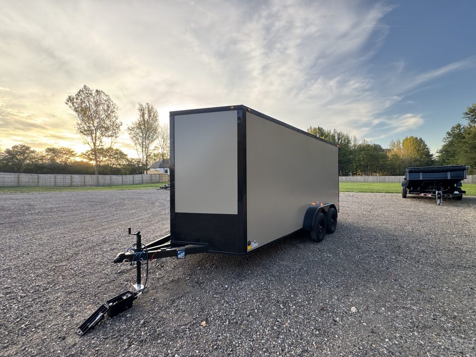 New 2027 Sawyer Trailers 7x16x7TA Cargo / Enclosed Trailer