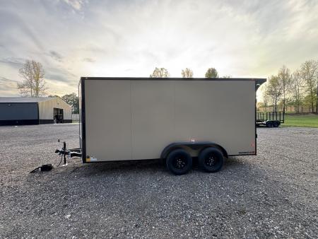 New 2027 Sawyer Trailers 7x16x7TA Cargo / Enclosed Trailer