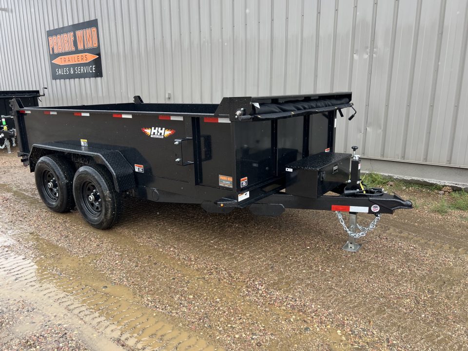 New 2027 H&H Trailers 12' H7612UD Dump Trailer