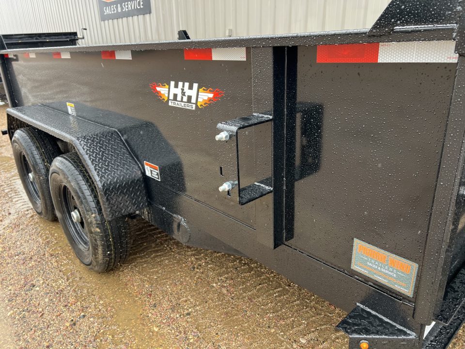 New 2027 H&H Trailers 12' H7612UD Dump Trailer