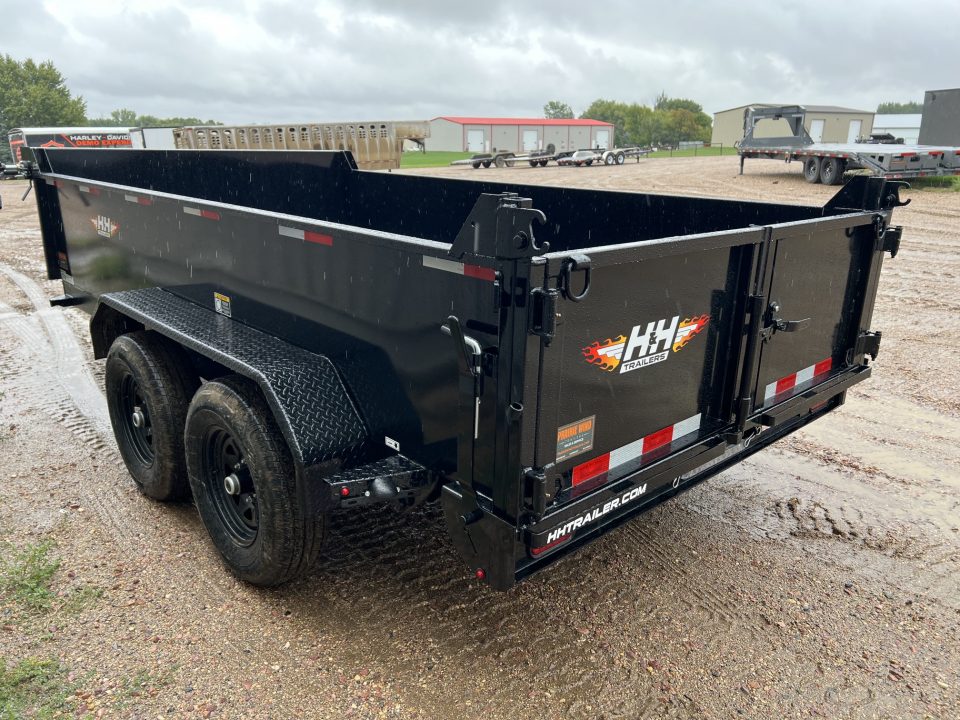 New 2027 H&H Trailers 12' H7612UD Dump Trailer