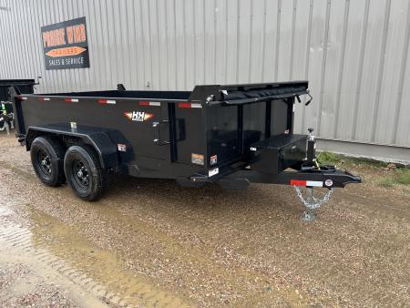 New 2027 H&H Trailers 12' H7612UD Dump Trailer