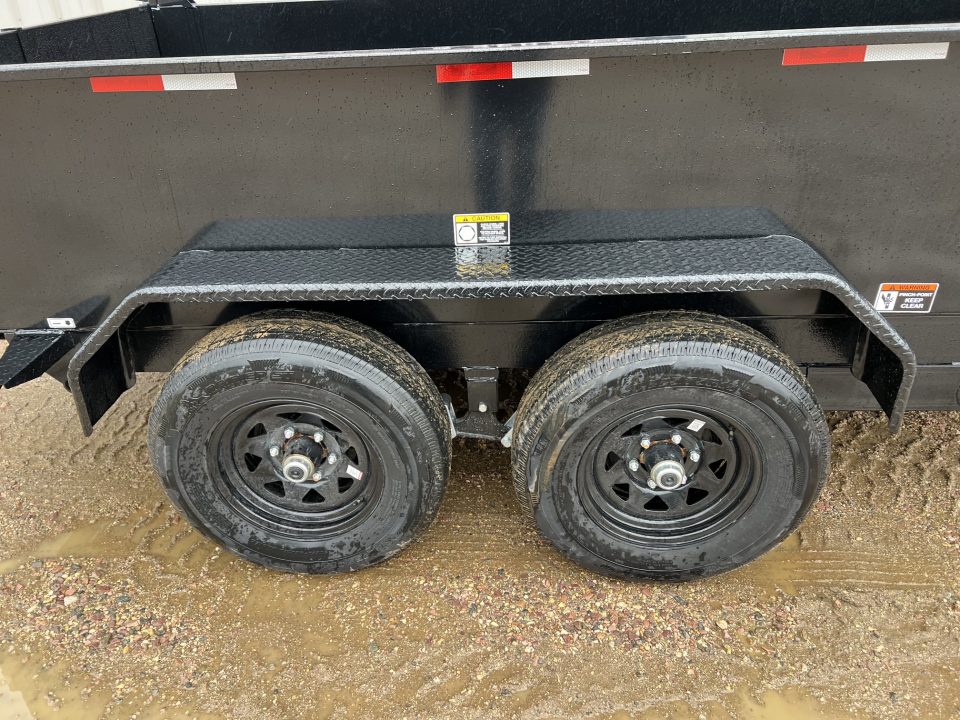 New 2027 H&H Trailers 12' H7612UD Dump Trailer