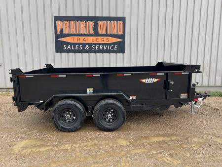 New 2027 H&H Trailers 12' H7612UD Dump Trailer